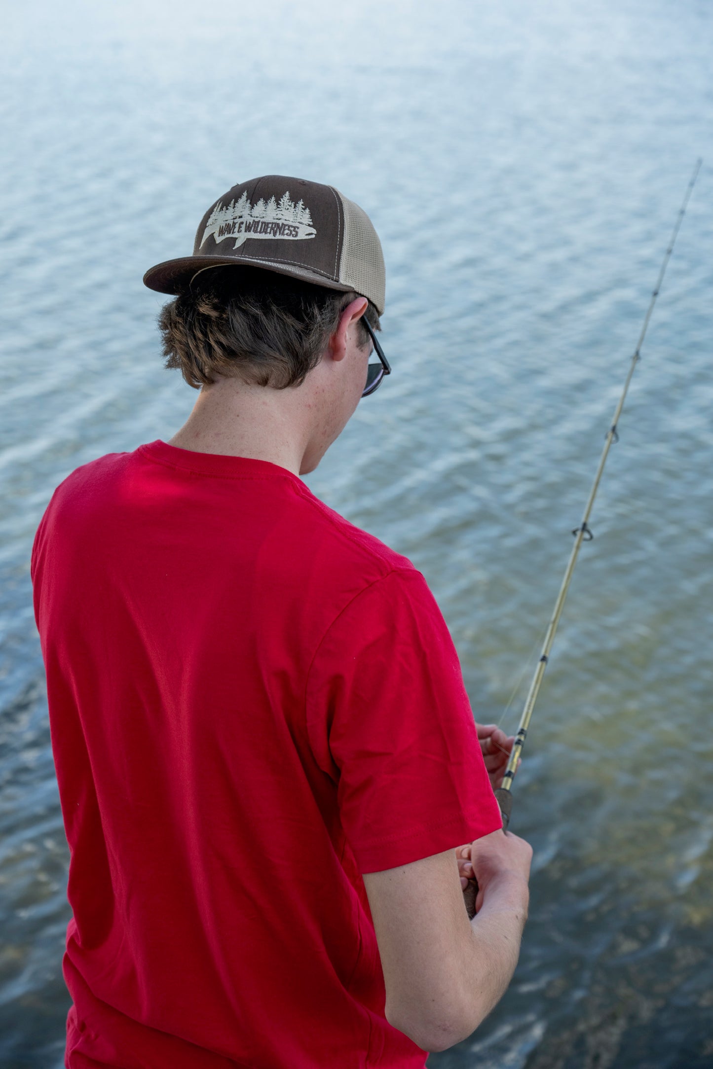 Wave and Wilderness - Fish Forest Snap Back Hat