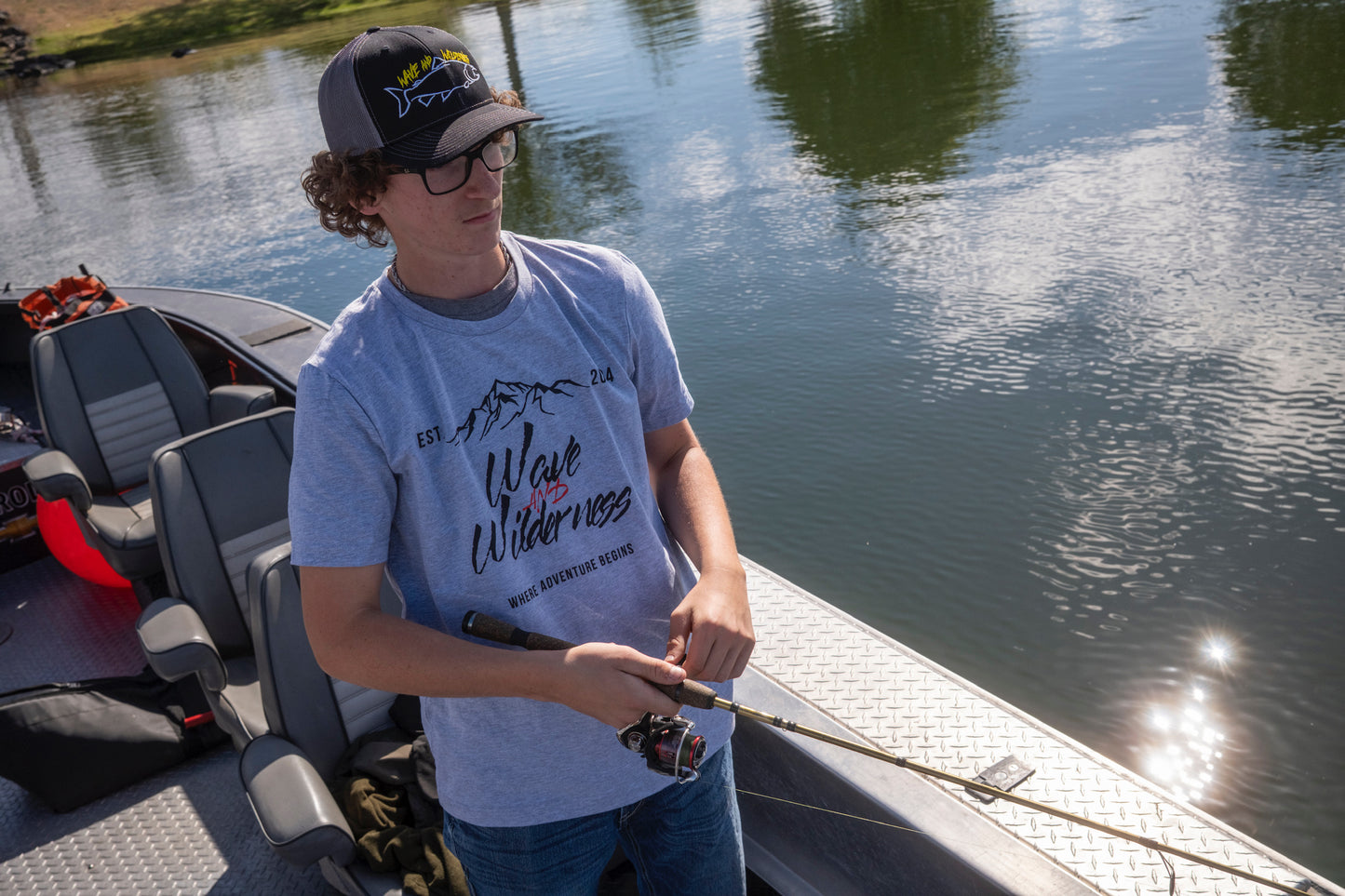 Wave and Wilderness - Mountain Range T Shirt