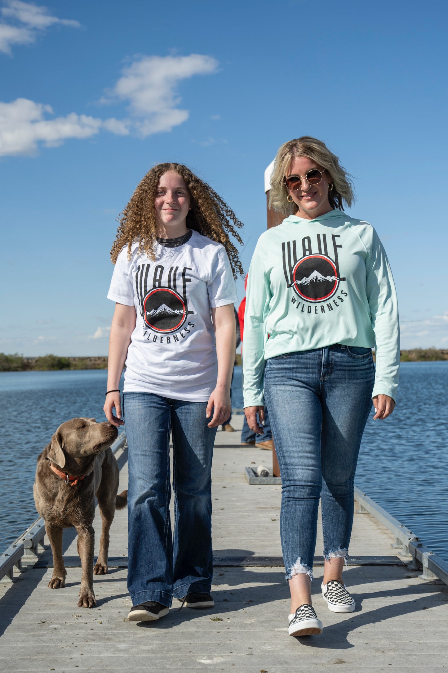 Wave and Wilderness - Long Wave T Shirt