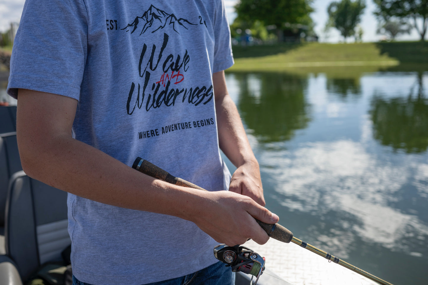 Wave and Wilderness - Mountain Range T Shirt