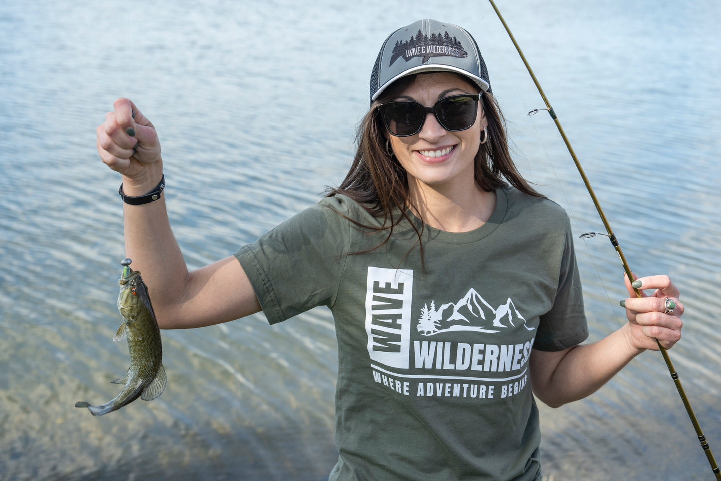 Wave and Wilderness - Where Adventure Begins T Shirt