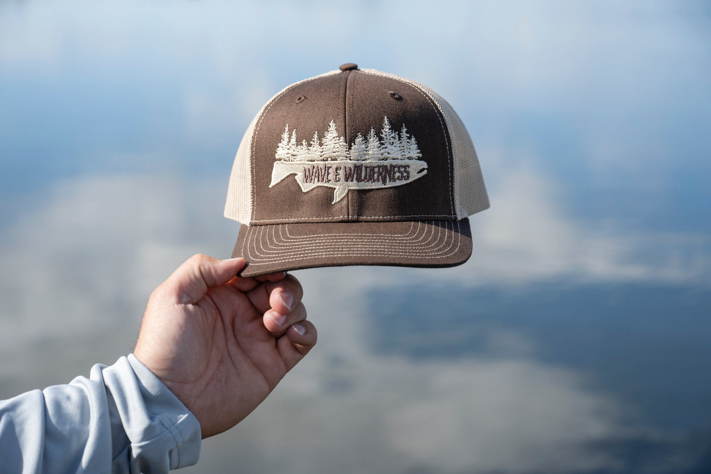 Wave and Wilderness - Fish Forest Snap Back Hat